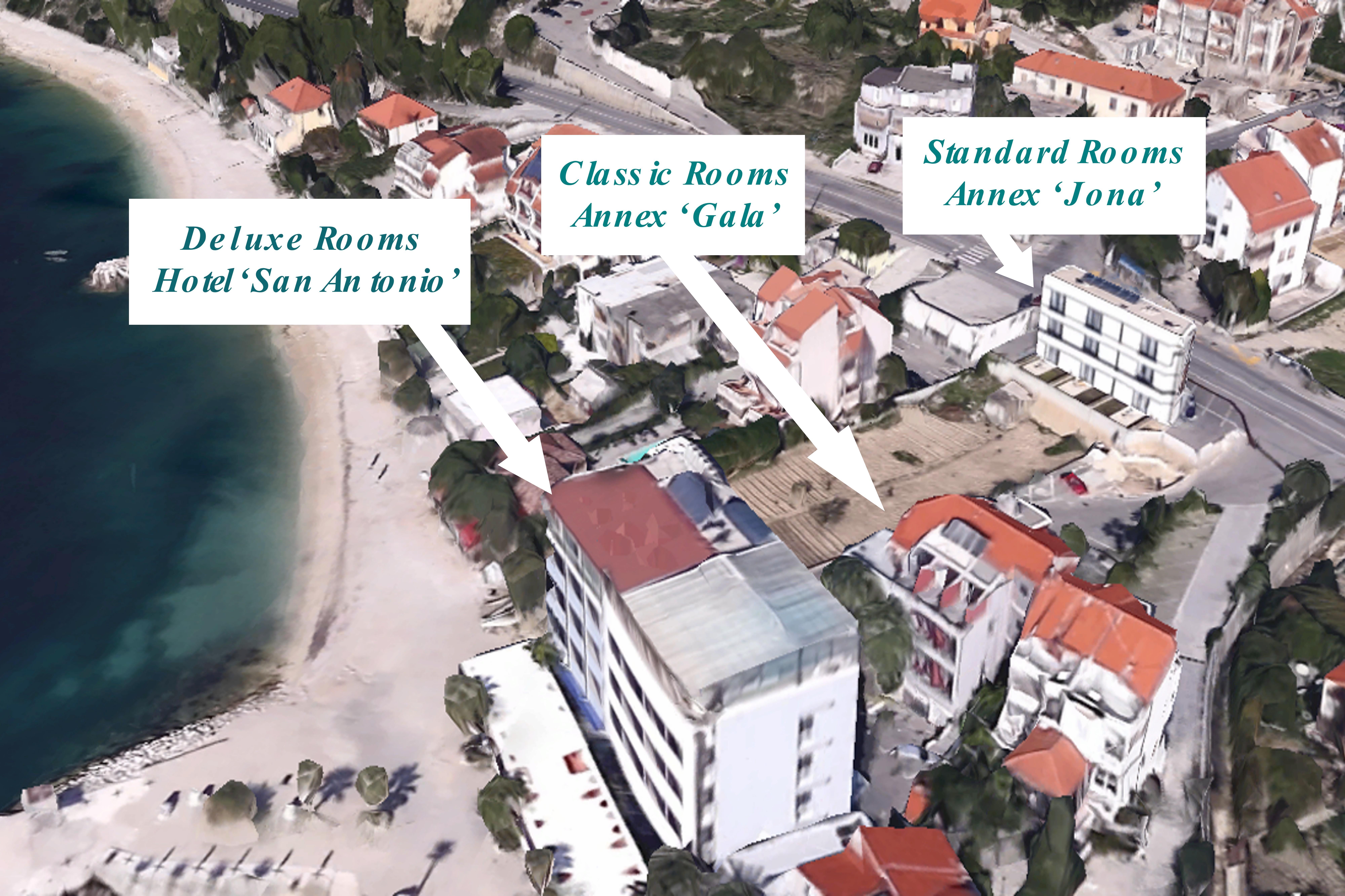 Hotel Jona Podstrana Luaran gambar